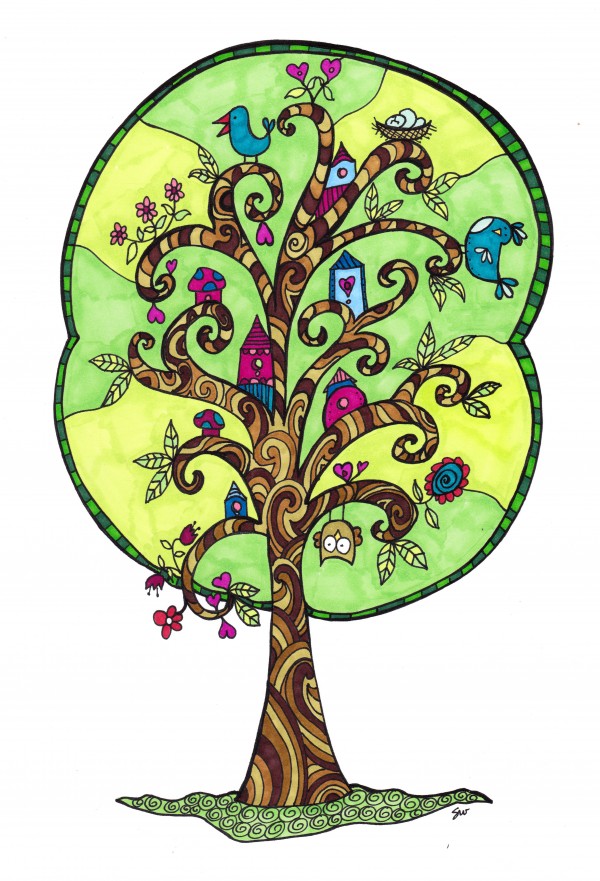 Critter Tree by Susan Watson
